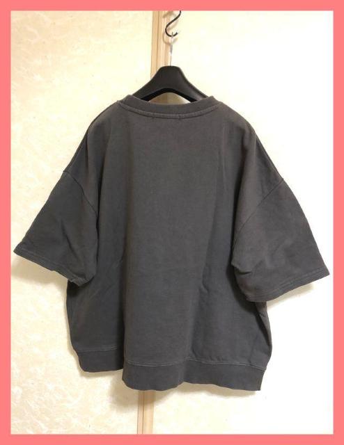 ☆ロデオクラウンズ☆美品レア!ハンバーガーロゴフレア袖スウェットTシャツグレー☆ < ブランド  ☆ロデオクラウンズ☆美品レア!ハンバーガーロゴフレア袖スウェットTシャツグレー☆ < ブランドの