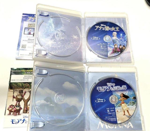 美品 アナと雪の女王 & モアナと伝説の海 Blu-ray 2セット < CD/DVD/ビデオ 美品 アナと雪の女王 & モアナと伝説の海 Blu-ray 2セット < CD/DVD/ビデオの