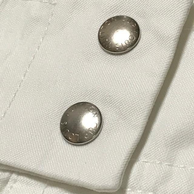 レア 正規品 ルイヴィトン カップ コットン 4ポケット ショートパンツ ホワイト 34 < ブランド  レア 正規品 ルイヴィトン カップ コットン 4ポケット ショートパンツ ホワイト 34 < ブランドの