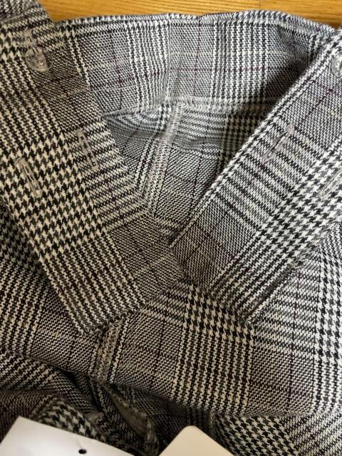 チェック柄 サロペット オーバーオール Lサイズ グレー系 ポリエステル 春夏秋 < 女性ファッション チェック柄 サロペット オーバーオール Lサイズ グレー系 ポリエステル 春夏秋 < 女性ファッションの