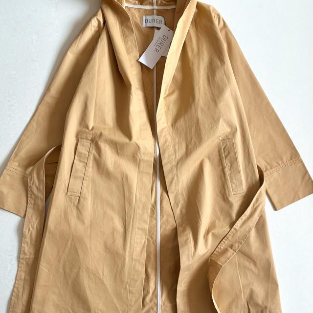 ◆新品◆DURER◆薄手ロングコート◆マウンテンパーカー◆ベージュ◆F◆UV対策 < 女性ファッション ◆新品◆DURER◆薄手ロングコート◆マウンテンパーカー◆ベージュ◆F◆UV対策 < 女性ファッションの