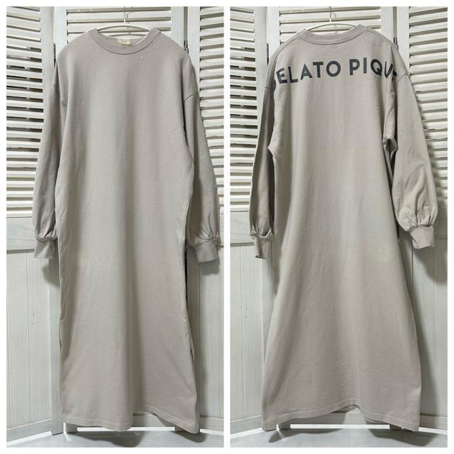 gelato pique ジェラートピケ ビッグロゴドレス < ブランド gelato pique ジェラートピケ ビッグロゴドレス < ブランドの
