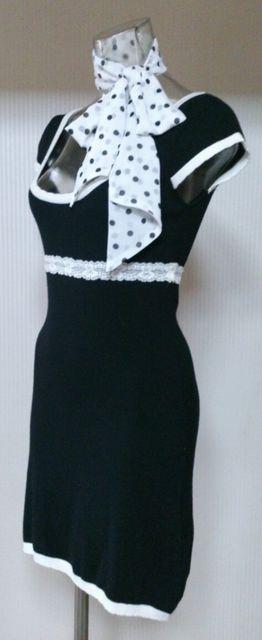 セシルマクビー★ドット柄スカーフ付き ニット ワンピ < ブランド  セシルマクビー★ドット柄スカーフ付き ニット ワンピ < ブランドの