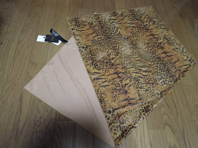新品ロエンROENスカル豹柄ストールヒョウ < ブランド  新品ロエンROENスカル豹柄ストールヒョウ < ブランドの