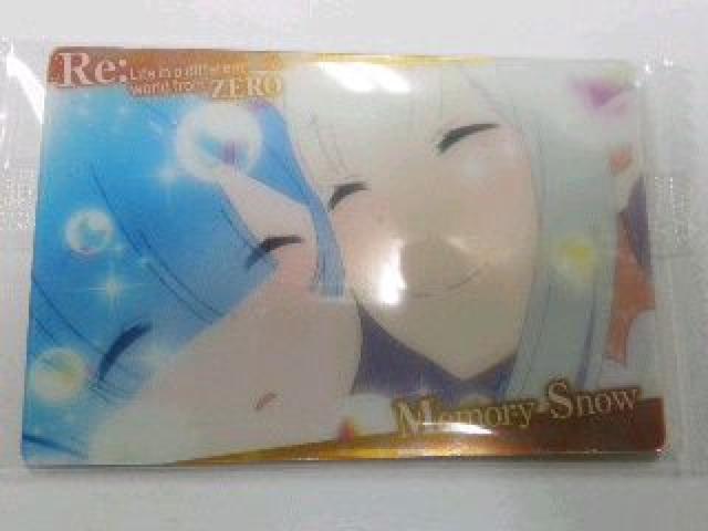 Re:ゼロ〜『エミリア&レム』のカード < アニメ/コミック/キャラクター  Re:ゼロ〜『エミリア&レム』のカード  < アニメ/コミック/キャラクターの