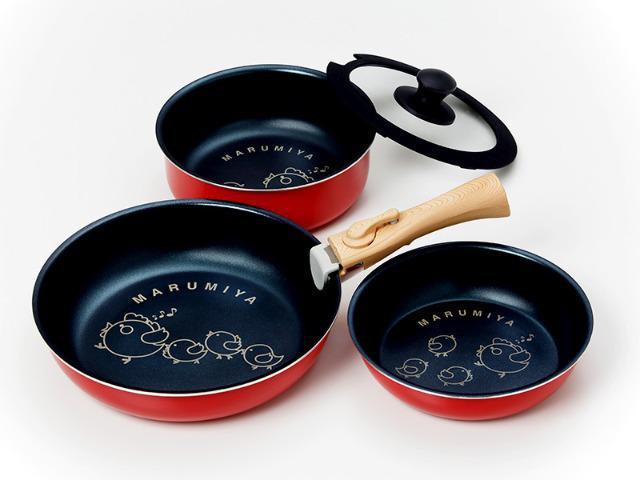当選品◎丸美屋のりたま ピヨちゃんコッコちゃんフライパン5点セット◎ < ホビー  当選品◎丸美屋のりたま ピヨちゃんコッコちゃんフライパン5点セット◎  < ホビーの