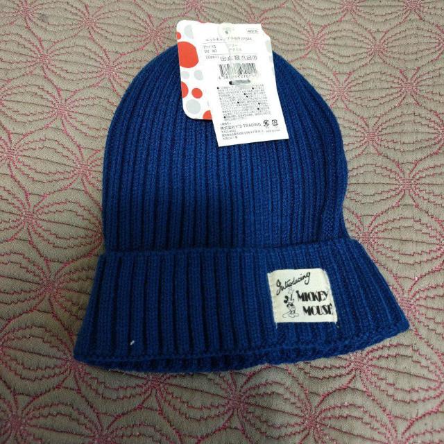 新品☆ベビー 子供用 ディズニー ミッキー アクリル ニット帽 ブルー < アニメ/コミック/キャラクター 新品☆ベビー 子供用 ディズニー ミッキー アクリル ニット帽 ブルー < アニメ/コミック/キャラクターの