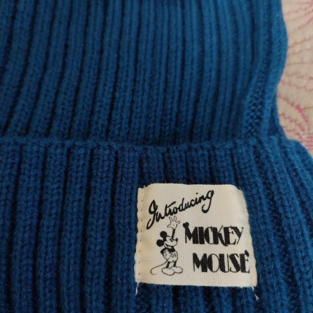 新品☆ベビー 子供用 ディズニー ミッキー アクリル ニット帽 ブルー < アニメ/コミック/キャラクター 新品☆ベビー 子供用 ディズニー ミッキー アクリル ニット帽 ブルー < アニメ/コミック/キャラクターの