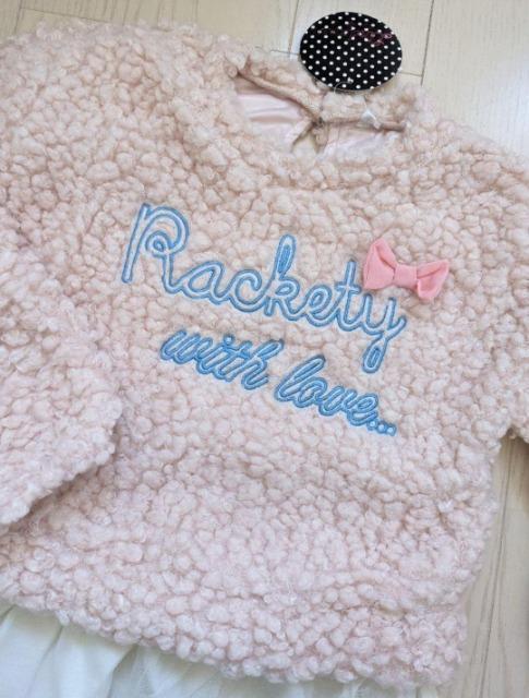 140★Lindiha★もこもこ&レースドッキングワンピース★新品★新品 < キッズ/ベビー  140★Lindiha★もこもこ&レースドッキングワンピース★新品★新品 < キッズ/ベビーの