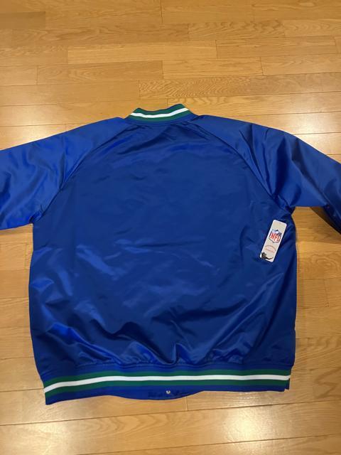 NFL スタジャン SEATTLE SEAHAWKS 超大きいsize4XL < 男性ファッション  NFL スタジャン SEATTLE SEAHAWKS 超大きいsize4XL < 男性ファッションの
