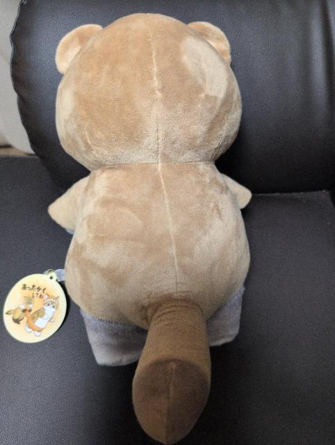 モフサンド あったかパジャマにゃんBIGぬいぐるみ、たぬき < おもちゃ  モフサンド あったかパジャマにゃんBIGぬいぐるみ、たぬき < おもちゃの