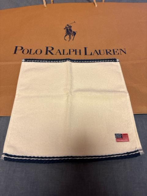 【シールタグ付き】ラルフローレン★ポロフラッグ ミニタオル2枚セット < ブランド 【シールタグ付き】ラルフローレン★ポロフラッグ ミニタオル2枚セット < ブランドの