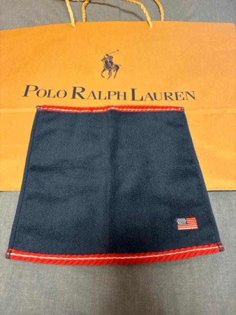 【シールタグ付き】ラルフローレン★ポロフラッグ ミニタオル2枚セット < ブランド 【シールタグ付き】ラルフローレン★ポロフラッグ ミニタオル2枚セット < ブランドの