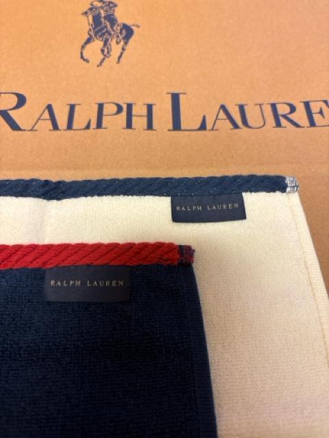 【シールタグ付き】ラルフローレン★ポロフラッグ ミニタオル2枚セット < ブランド 【シールタグ付き】ラルフローレン★ポロフラッグ ミニタオル2枚セット < ブランドの