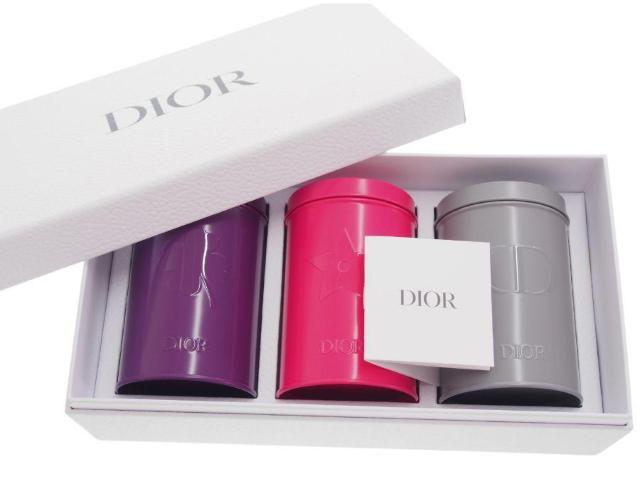 クリスチャンディオール ノベルティ キャニスター缶 3個セット 蓋付き容器 プラチナ会員限定 バースデーギフト Dior【正規品】 < ブランド クリスチャンディオール ノベルティ キャニスター缶 3個セット 蓋付き容器 プラチナ会員限定 バースデーギフト Dior【正規品】 < ブランドの