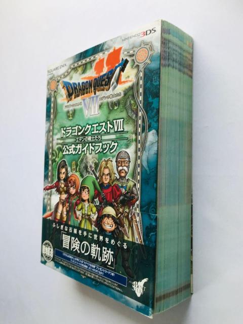 ドラゴンクエストVII 7 エデンの戦士たち 公式ガイドブック 攻略本 初版 帯 マップ Dragon Quest Warrior < ゲーム本体/ソフト ドラゴンクエストVII 7 エデンの戦士たち 公式ガイドブック 攻略本 初版 帯 マップ Dragon Quest Warrior < ゲーム本体/ソフトの