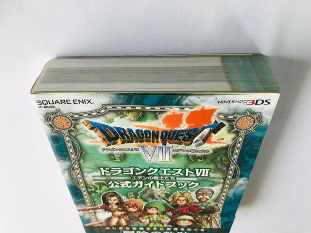 ドラゴンクエストVII 7 エデンの戦士たち 公式ガイドブック 攻略本 初版 帯 マップ Dragon Quest Warrior < ゲーム本体/ソフト ドラゴンクエストVII 7 エデンの戦士たち 公式ガイドブック 攻略本 初版 帯 マップ Dragon Quest Warrior < ゲーム本体/ソフトの