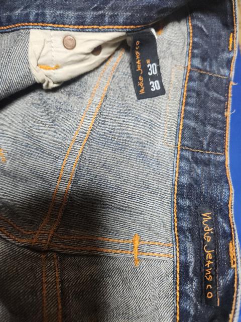 i@Nudie Jeans@BLACKRAIN W[Y30C`  uh 