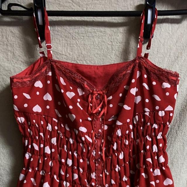 新品 ラシャンブルドインエ i.n.e ギャザー シフォン ワンピース 濃赤 M < ブランド 新品 ラシャンブルドインエ i.n.e ギャザー シフォン ワンピース 濃赤 M < ブランドの