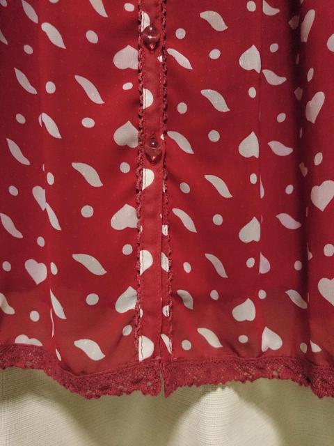 新品 ラシャンブルドインエ i.n.e ギャザー シフォン ワンピース 濃赤 M < ブランド 新品 ラシャンブルドインエ i.n.e ギャザー シフォン ワンピース 濃赤 M < ブランドの