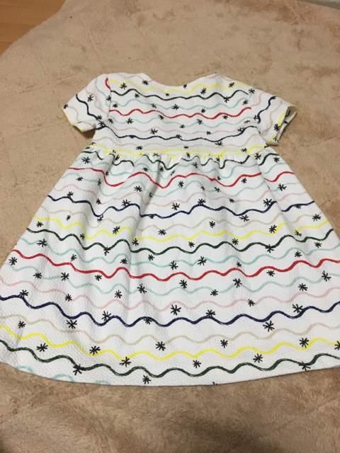H&M 女の子用 半袖 ワンピース 104cm < キッズ/ベビー H&M 女の子用 半袖 ワンピース 104cm < キッズ/ベビーの