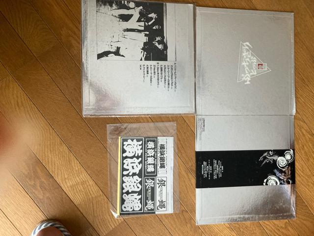 LP3枚+おまけ T.C.R. 横浜銀蝿 R.S. / ぶっちぎり とっぷ / 同 V / 同 R < タレントグッズ  LP3枚+おまけ T.C.R. 横浜銀蝿 R.S. / ぶっちぎり とっぷ / 同 V / 同 R < タレントグッズの