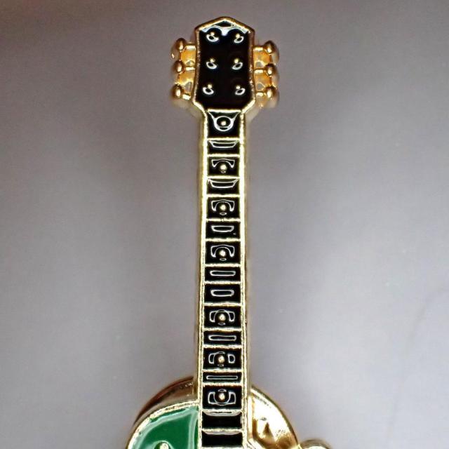 エレキギター エナメル ピンバッジ ピンズ バッジ ピンブローチ ブローチ 緑色 グリーン ラペルピン < 男性アクセサリー/時計 エレキギター エナメル ピンバッジ ピンズ バッジ ピンブローチ ブローチ 緑色 グリーン ラペルピン < 男性アクセサリー/時計の