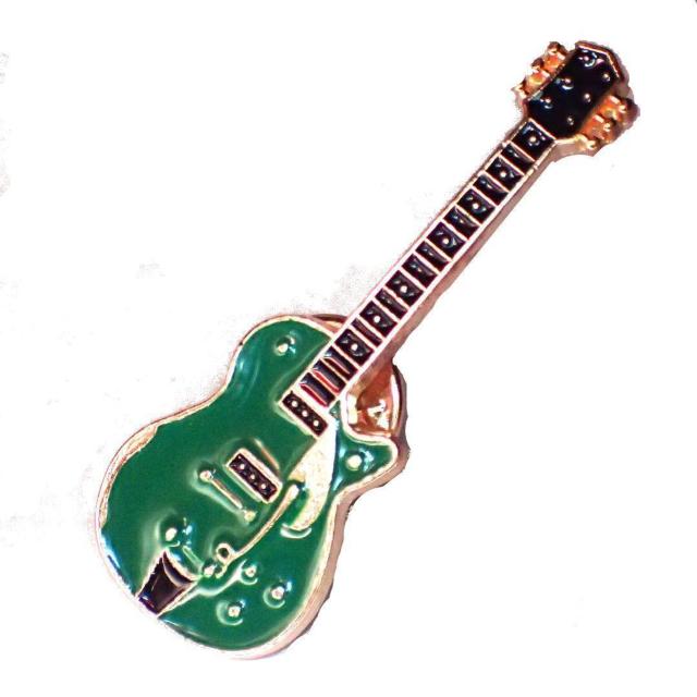 エレキギター エナメル ピンバッジ ピンズ バッジ ピンブローチ ブローチ 緑色 グリーン ラペルピン < 男性アクセサリー/時計 エレキギター エナメル ピンバッジ ピンズ バッジ ピンブローチ ブローチ 緑色 グリーン ラペルピン < 男性アクセサリー/時計の