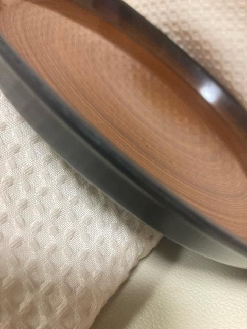 1527.木目調お盆☆丸型トレー☆和風 < インテリア/ライフ  1527.木目調お盆☆丸型トレー☆和風 < インテリア/ライフの