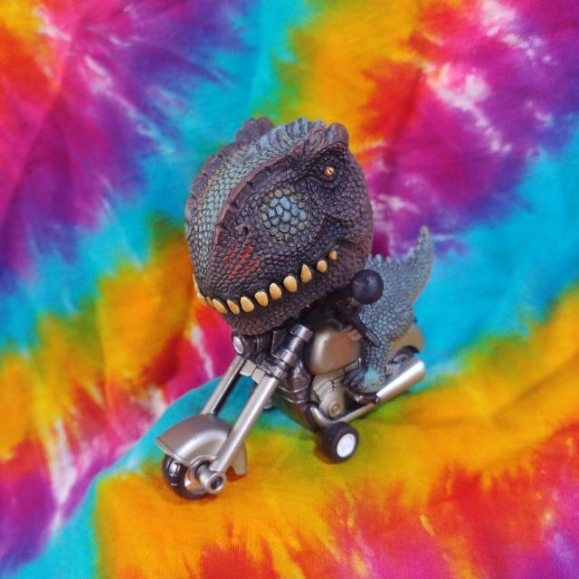 リアルで面白い( *´艸)バイクに乗ったティラノサウルス□恐竜ダイナソーライダー < ホビー  リアルで面白い( *´艸)バイクに乗ったティラノサウルス□恐竜ダイナソーライダー  < ホビーの