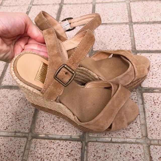 ◆NATURAL BEAUTY BASIC/ナチュラルビューティーベーシック◆厚底ウェッジサンダル★ベージュ35♪ < 女性ファッション ◆NATURAL BEAUTY BASIC/ナチュラルビューティーベーシック◆厚底ウェッジサンダル★ベージュ35♪ < 女性ファッションの