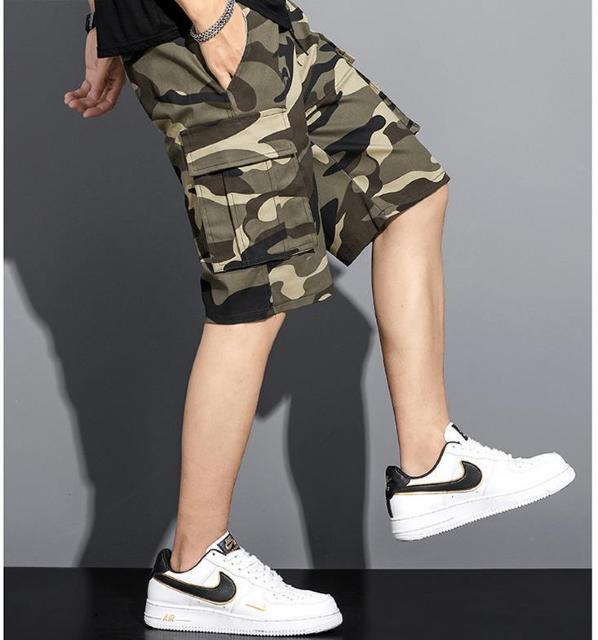 メンズ カーゴショーツ ショートパンツ 迷彩 ビーチズボン  L XL < 男性ファッション  メンズ カーゴショーツ ショートパンツ 迷彩 ビーチズボン  L XL < 男性ファッションの