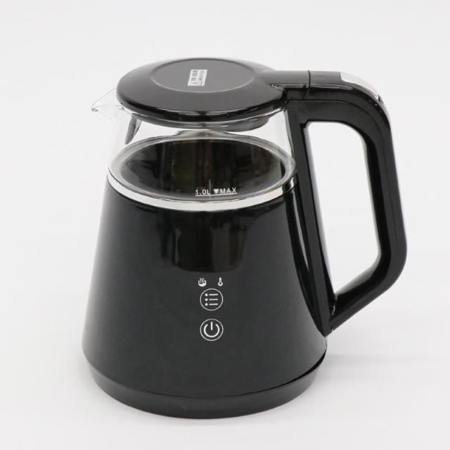 ★温度5段調整★ 1L 電気ケトル 120分保温 空焚き防止 黒 他カラー有 < 家電/AV  ★温度5段調整★ 1L 電気ケトル 120分保温 空焚き防止 黒 他カラー有 < 家電/AVの