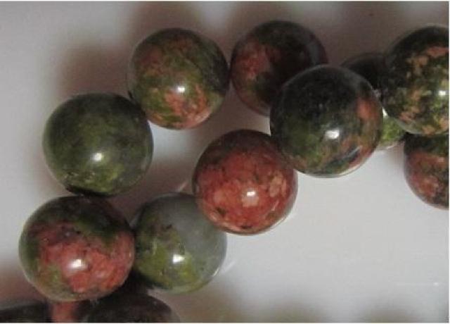 天然石☆ユナカイト6mm☆半連 < 女性アクセサリー/時計 天然石☆ユナカイト6mm☆半連 < 女性アクセサリー/時計の