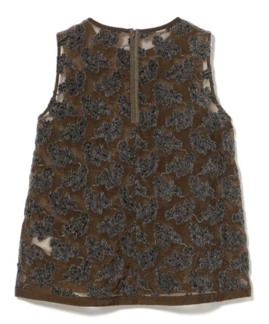 レディース モールヤーン フラワー ブラウス < 女性ファッション レディース モールヤーン フラワー ブラウス < 女性ファッションの