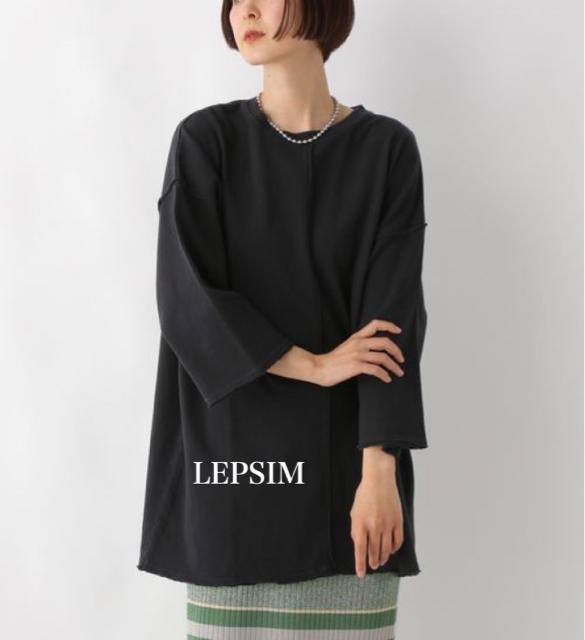 新品 LEPSIM★8部袖チュニックワンピ < 女性ファッション  新品 LEPSIM★8部袖チュニックワンピ  < 女性ファッションの