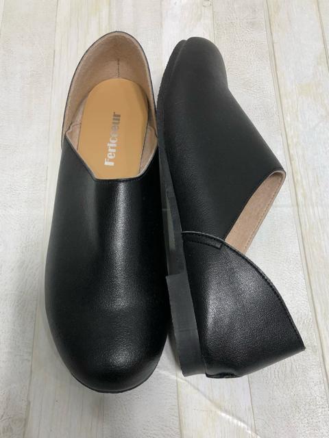 新品☆25.0cm幅広4E黒系♪やわらか軽量ぺたんこシューズ日本製☆Q605 < 女性ファッション 新品☆25.0cm幅広4E黒系♪やわらか軽量ぺたんこシューズ日本製☆Q605 < 女性ファッションの