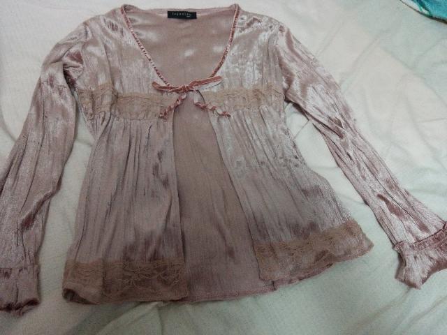 送料半額今大流行プリ-ッ入ベロアでクルンリボン&レ-ス今大人気( 〃▽〃)♪ < 女性ファッション  送料半額今大流行プリ-ッ入ベロアでクルンリボン&レ-ス今大人気( 〃▽〃)♪  < 女性ファッションの