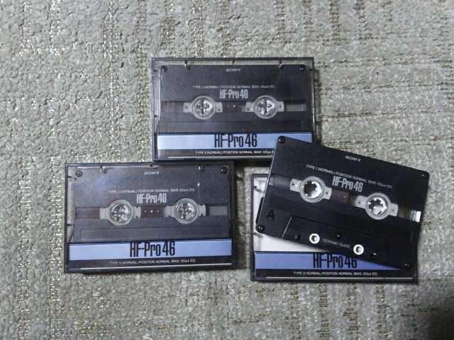 中古使用済カセットテープ ソニー HF-Pro46×3 ノーマルポジション セラミックガイド < CD/DVD/ビデオ 中古使用済カセットテープ ソニー HF-Pro46×3 ノーマルポジション セラミックガイド < CD/DVD/ビデオの