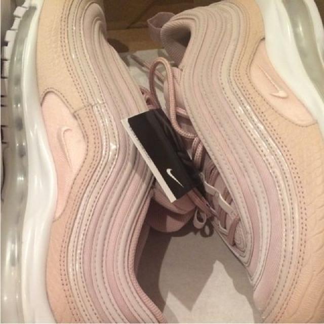 NIKE W AIR MAX 97 PRM SLIT RED 28cm  uh 