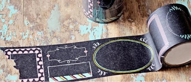 Fat Roll Washi Chalk It Up海外ワイド幅マスキングテープ < インテリア/ライフ  Fat Roll Washi Chalk It Up海外ワイド幅マスキングテープ < インテリア/ライフの