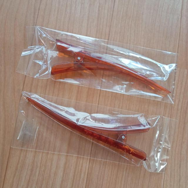 新品ヘアクリップ茶 < 女性アクセサリー/時計 新品ヘアクリップ茶 < 女性アクセサリー/時計の