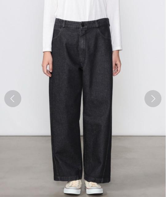 ◆美品◆CORDERAコルデラ◆デニムワイドパンツ◆ブラック◆37,200円◆F < 女性ファッション  ◆美品◆CORDERAコルデラ◆デニムワイドパンツ◆ブラック◆37,200円◆F < 女性ファッションの