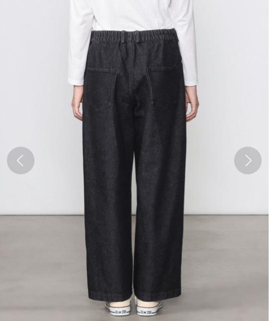 ◆美品◆CORDERAコルデラ◆デニムワイドパンツ◆ブラック◆37,200円◆F < 女性ファッション  ◆美品◆CORDERAコルデラ◆デニムワイドパンツ◆ブラック◆37,200円◆F < 女性ファッションの