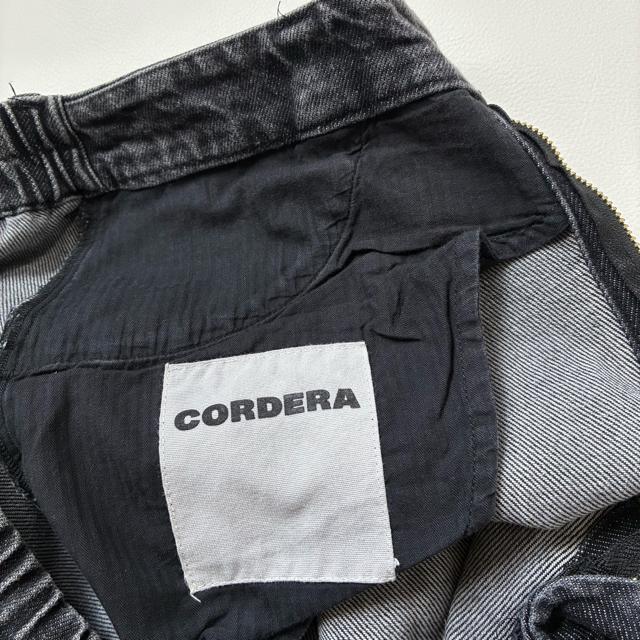 ◆美品◆CORDERAコルデラ◆デニムワイドパンツ◆ブラック◆37,200円◆F < 女性ファッション  ◆美品◆CORDERAコルデラ◆デニムワイドパンツ◆ブラック◆37,200円◆F < 女性ファッションの