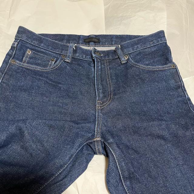 【UNIQLO JEANS】 スリム / ストレートデニム / インディゴ 30 ジーンズ < ブランド  【UNIQLO JEANS】 スリム / ストレートデニム / インディゴ 30 ジーンズ < ブランドの