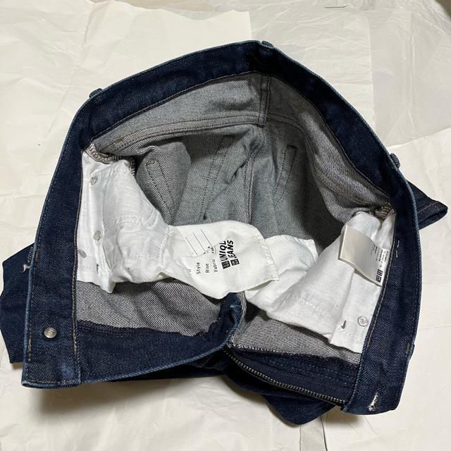 【UNIQLO JEANS】 スリム / ストレートデニム / インディゴ 30 ジーンズ < ブランド  【UNIQLO JEANS】 スリム / ストレートデニム / インディゴ 30 ジーンズ < ブランドの