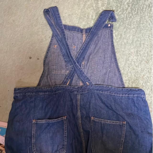 オーバーオールワイドパンツ size大 < 女性ファッション オーバーオールワイドパンツ size大 < 女性ファッションの