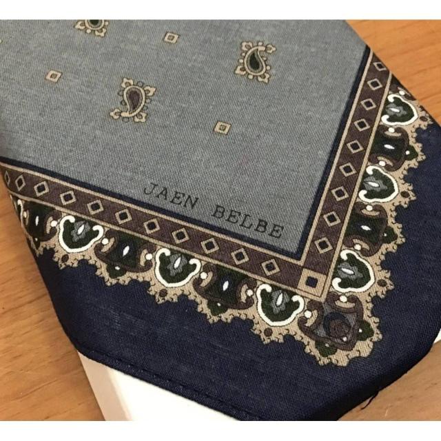 【送料無料】JAEN BELBE ハンカチ ペイズリー柄 共箱入り < 男性ファッション 【送料無料】JAEN BELBE ハンカチ ペイズリー柄 共箱入り < 男性ファッションの