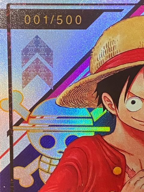 シリアル入り ルフィ ST01-001 L パラレル ワンピースカード 激レア 希少 限定 < トレーディングカード シリアル入り ルフィ ST01-001 L パラレル ワンピースカード 激レア 希少 限定 < トレーディングカードの